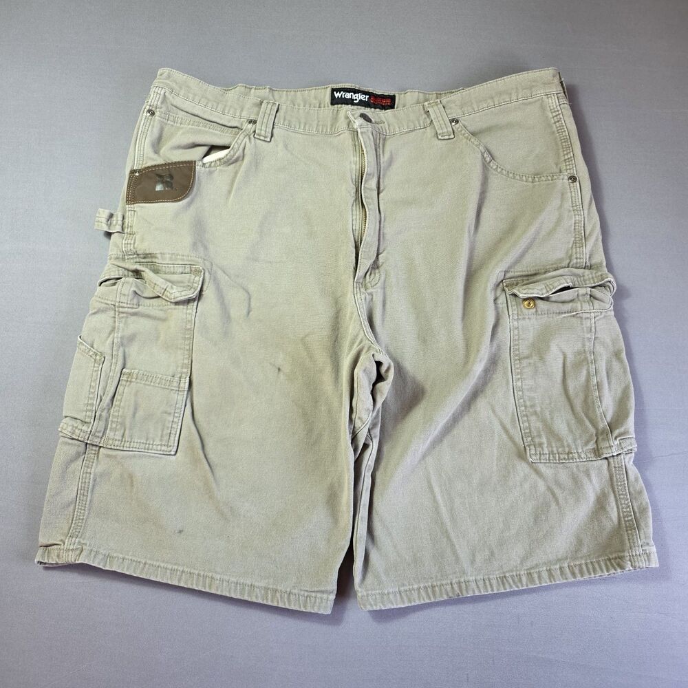 Wrangler Riggs Workwear Cargo Shorts Hammer Loop  Men's Size 42